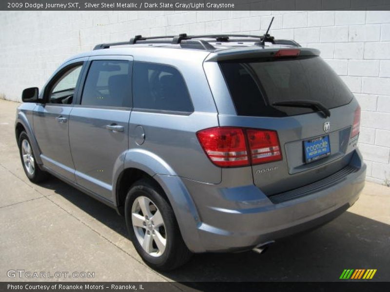 Silver Steel Metallic / Dark Slate Gray/Light Graystone 2009 Dodge Journey SXT