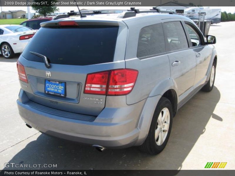 Silver Steel Metallic / Dark Slate Gray/Light Graystone 2009 Dodge Journey SXT