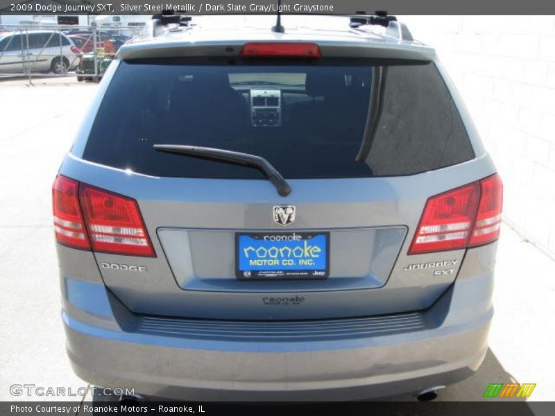 Silver Steel Metallic / Dark Slate Gray/Light Graystone 2009 Dodge Journey SXT