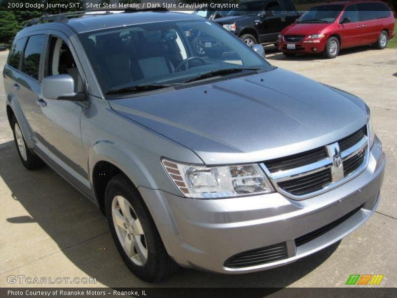 Silver Steel Metallic / Dark Slate Gray/Light Graystone 2009 Dodge Journey SXT