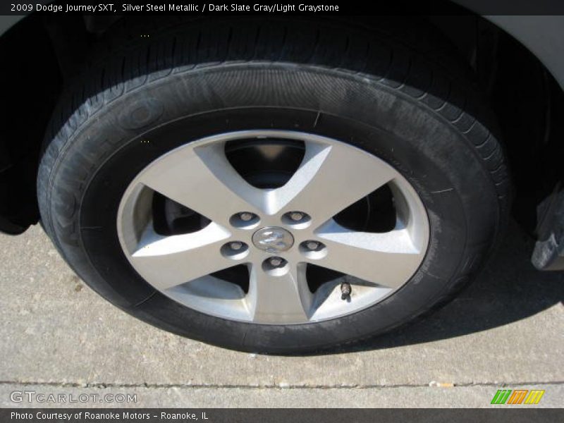 Silver Steel Metallic / Dark Slate Gray/Light Graystone 2009 Dodge Journey SXT