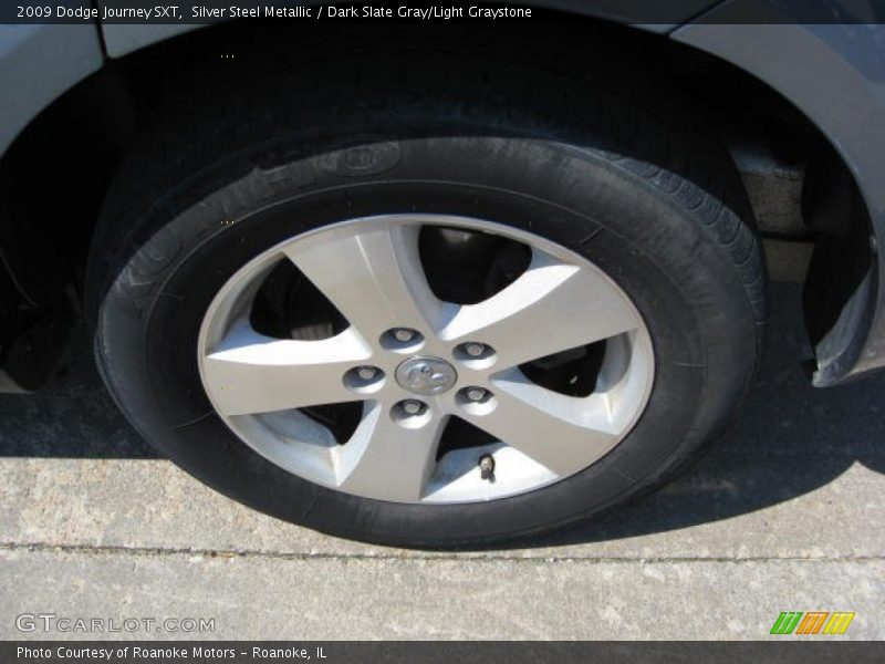 Silver Steel Metallic / Dark Slate Gray/Light Graystone 2009 Dodge Journey SXT