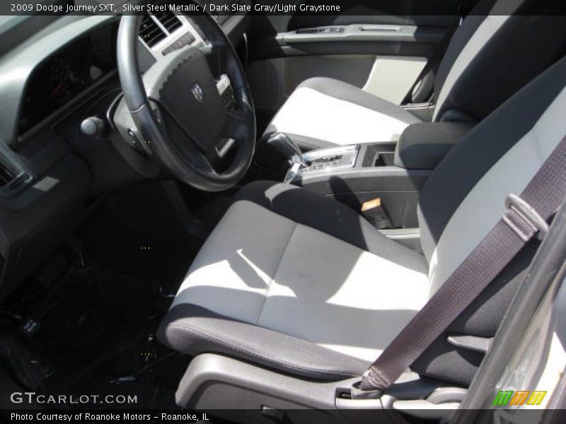 Silver Steel Metallic / Dark Slate Gray/Light Graystone 2009 Dodge Journey SXT