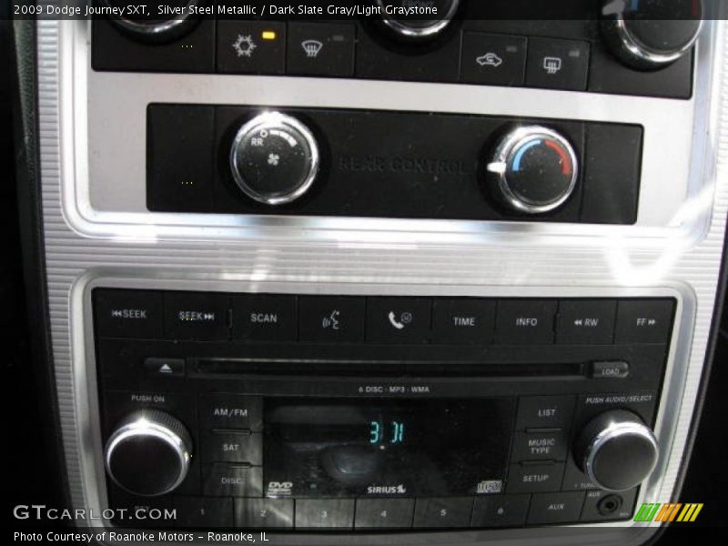 Silver Steel Metallic / Dark Slate Gray/Light Graystone 2009 Dodge Journey SXT