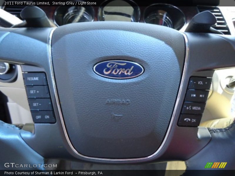 Sterling Grey / Light Stone 2011 Ford Taurus Limited