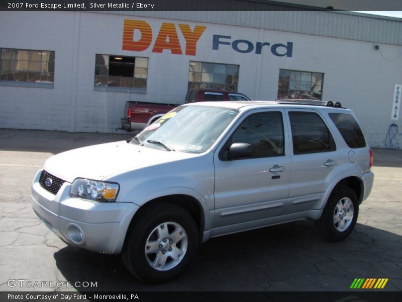 Silver Metallic / Ebony 2007 Ford Escape Limited