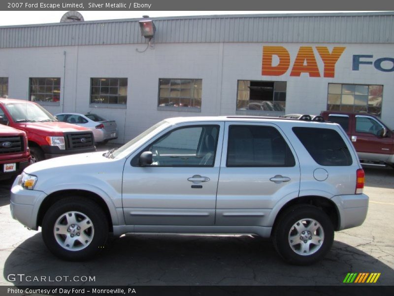 Silver Metallic / Ebony 2007 Ford Escape Limited