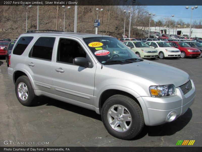 Silver Metallic / Ebony 2007 Ford Escape Limited