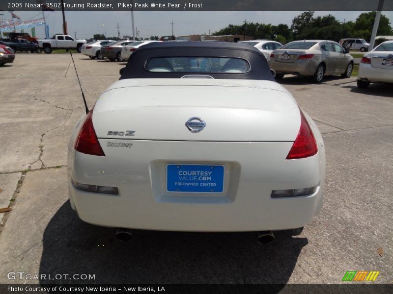 Pikes Peak White Pearl / Frost 2005 Nissan 350Z Touring Roadster