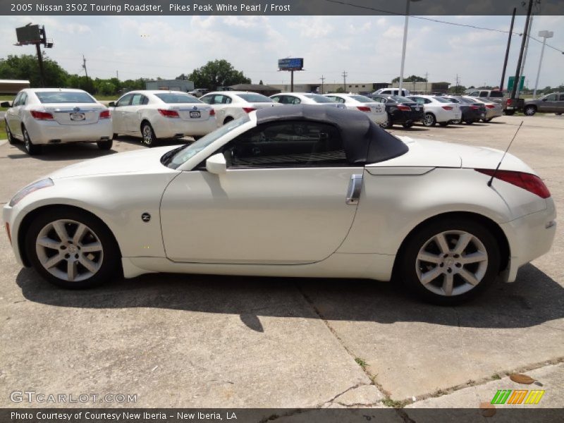 Pikes Peak White Pearl / Frost 2005 Nissan 350Z Touring Roadster