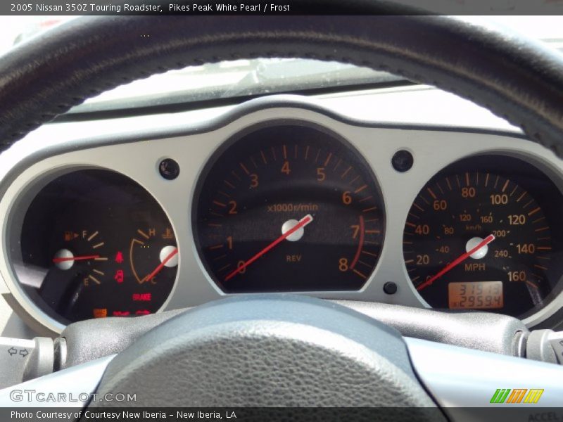 Pikes Peak White Pearl / Frost 2005 Nissan 350Z Touring Roadster