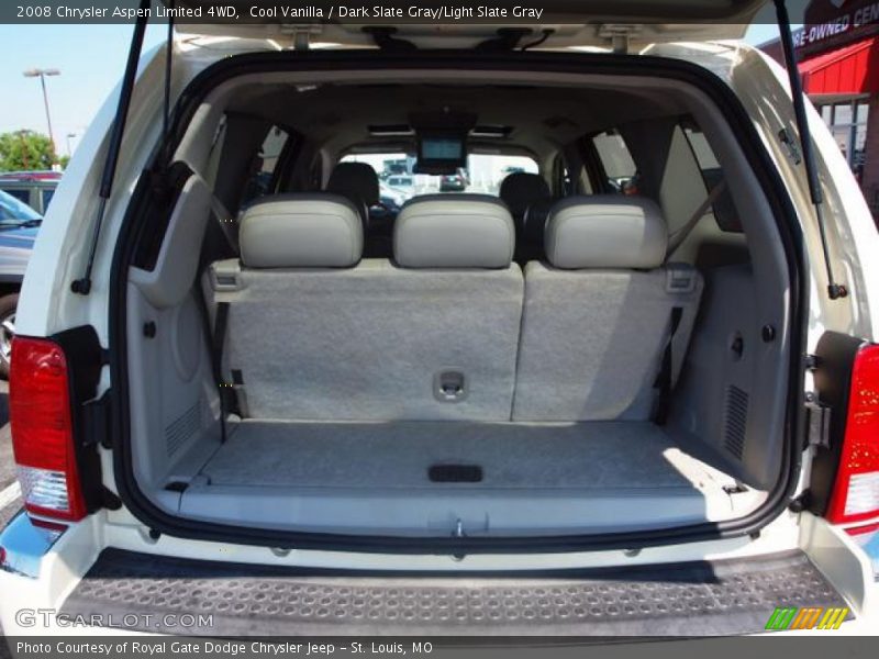Cool Vanilla / Dark Slate Gray/Light Slate Gray 2008 Chrysler Aspen Limited 4WD