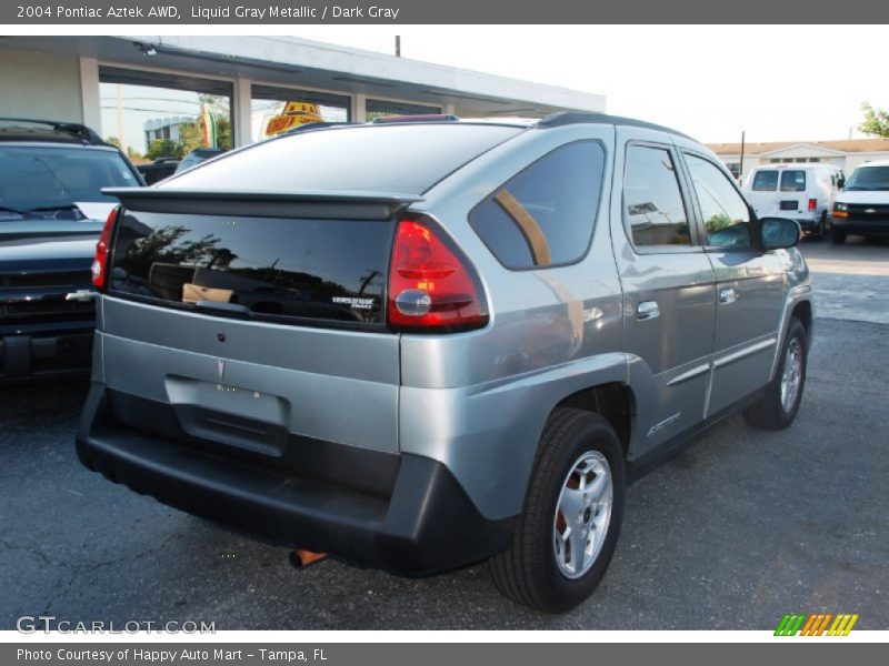 Liquid Gray Metallic / Dark Gray 2004 Pontiac Aztek AWD