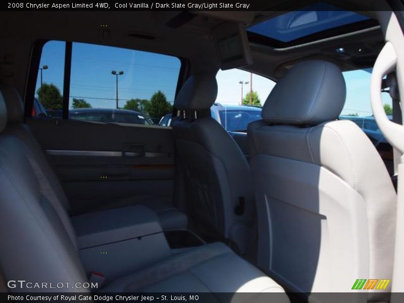 Cool Vanilla / Dark Slate Gray/Light Slate Gray 2008 Chrysler Aspen Limited 4WD
