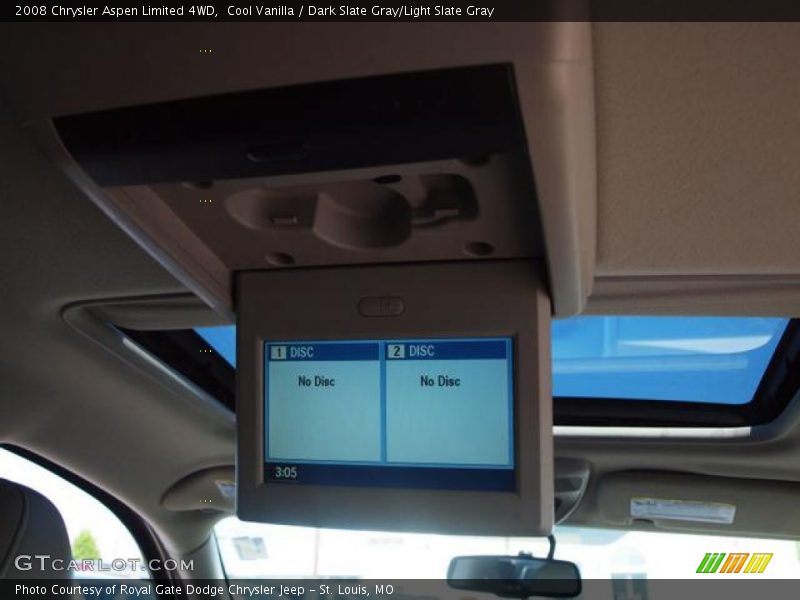 Cool Vanilla / Dark Slate Gray/Light Slate Gray 2008 Chrysler Aspen Limited 4WD