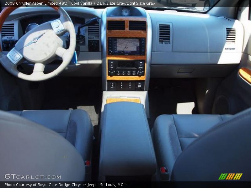 Cool Vanilla / Dark Slate Gray/Light Slate Gray 2008 Chrysler Aspen Limited 4WD
