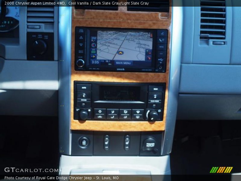 Cool Vanilla / Dark Slate Gray/Light Slate Gray 2008 Chrysler Aspen Limited 4WD