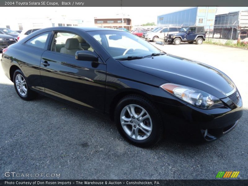 Black / Ivory 2004 Toyota Solara SE Coupe