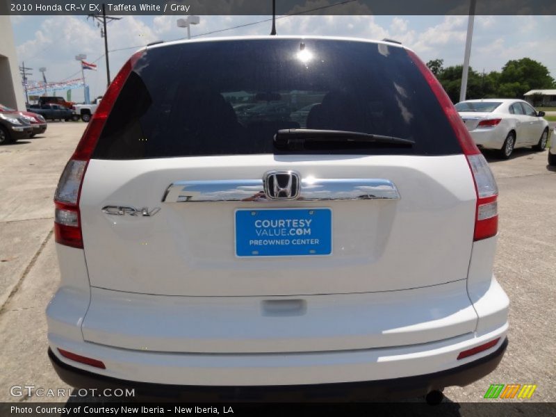 Taffeta White / Gray 2010 Honda CR-V EX