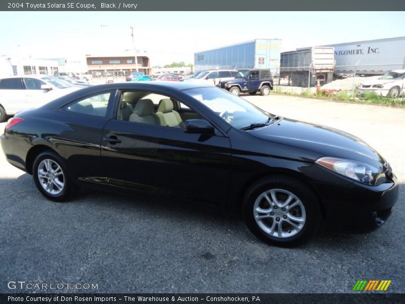 Black / Ivory 2004 Toyota Solara SE Coupe