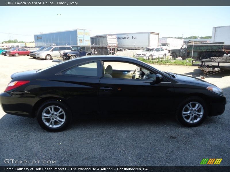 Black / Ivory 2004 Toyota Solara SE Coupe