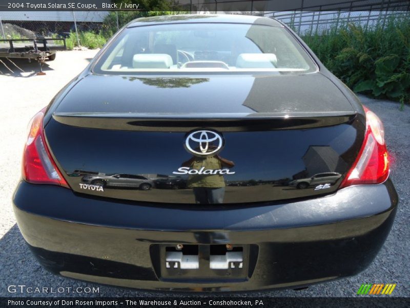 Black / Ivory 2004 Toyota Solara SE Coupe