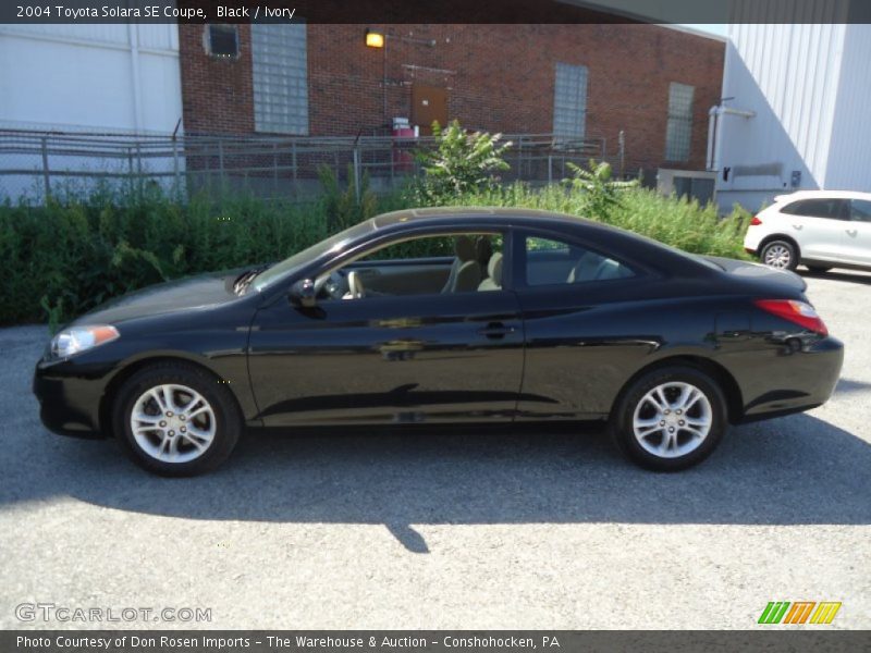 Black / Ivory 2004 Toyota Solara SE Coupe