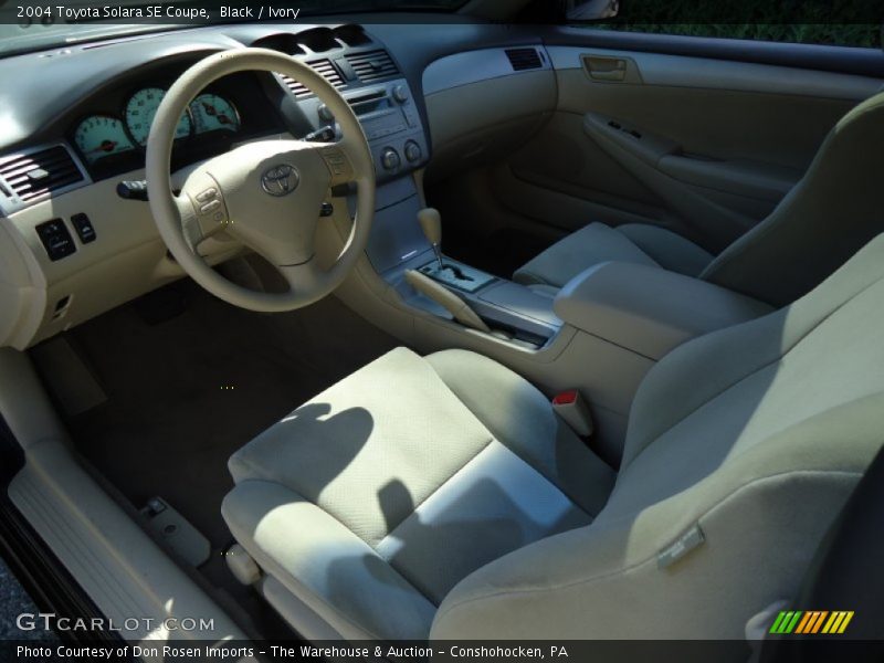 Black / Ivory 2004 Toyota Solara SE Coupe