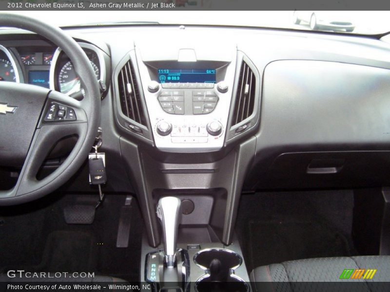 Ashen Gray Metallic / Jet Black 2012 Chevrolet Equinox LS