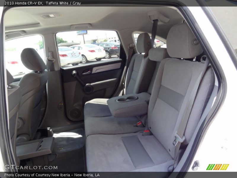Taffeta White / Gray 2010 Honda CR-V EX