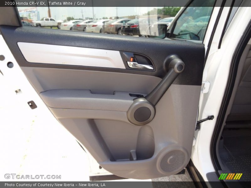 Taffeta White / Gray 2010 Honda CR-V EX