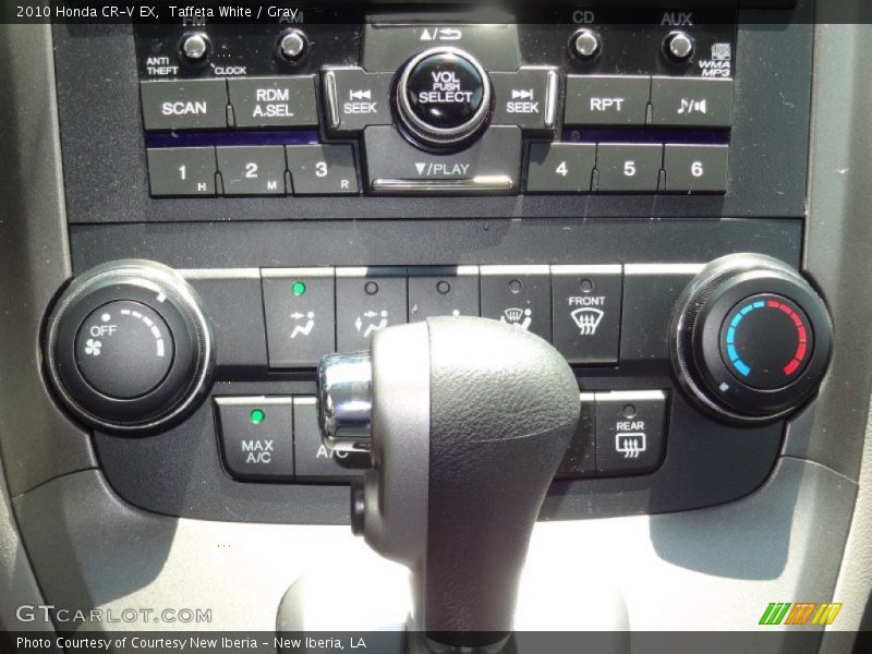 Taffeta White / Gray 2010 Honda CR-V EX