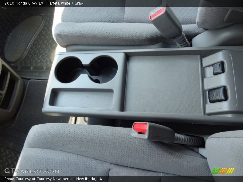 Taffeta White / Gray 2010 Honda CR-V EX