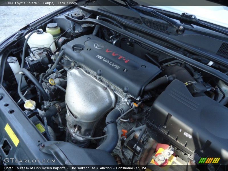 Black / Ivory 2004 Toyota Solara SE Coupe