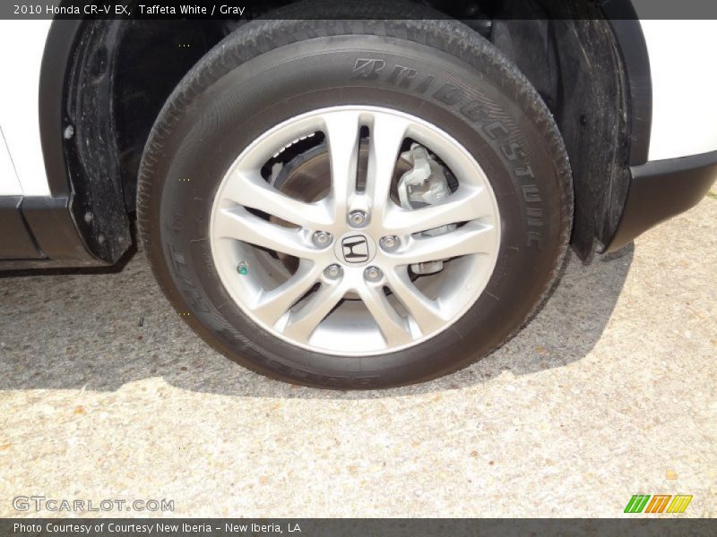 Taffeta White / Gray 2010 Honda CR-V EX