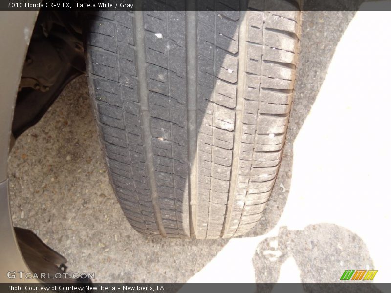 Taffeta White / Gray 2010 Honda CR-V EX