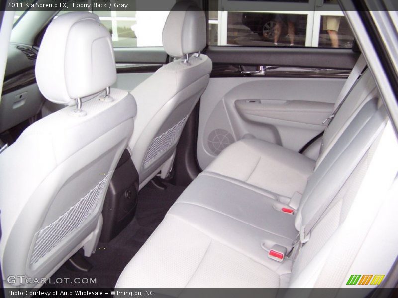 Ebony Black / Gray 2011 Kia Sorento LX