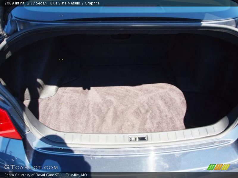 Blue Slate Metallic / Graphite 2009 Infiniti G 37 Sedan