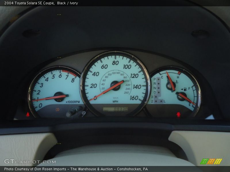 Black / Ivory 2004 Toyota Solara SE Coupe
