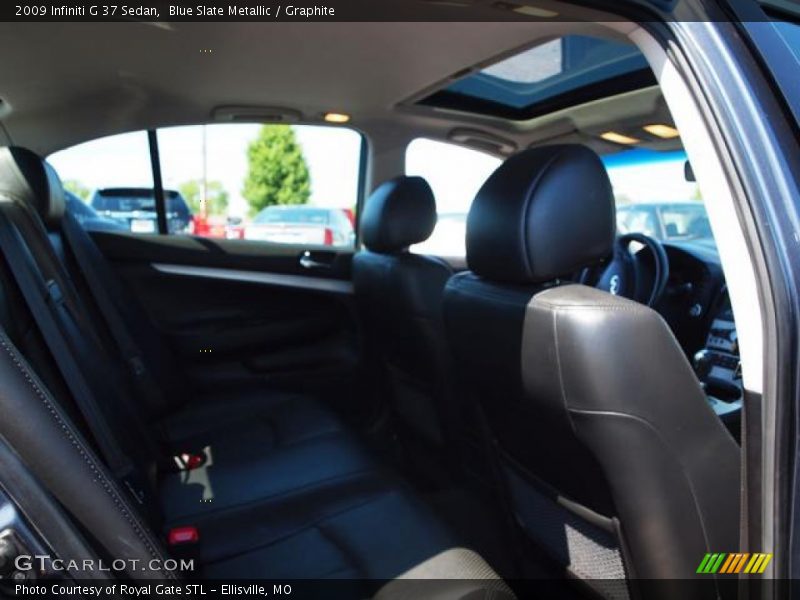 Blue Slate Metallic / Graphite 2009 Infiniti G 37 Sedan