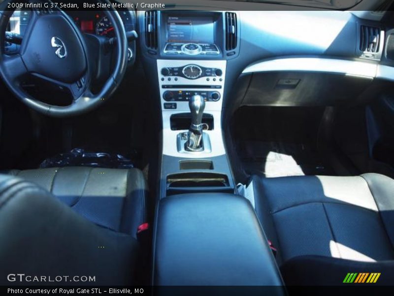 Blue Slate Metallic / Graphite 2009 Infiniti G 37 Sedan
