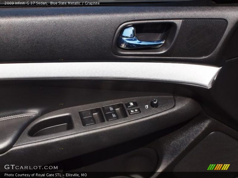 Blue Slate Metallic / Graphite 2009 Infiniti G 37 Sedan