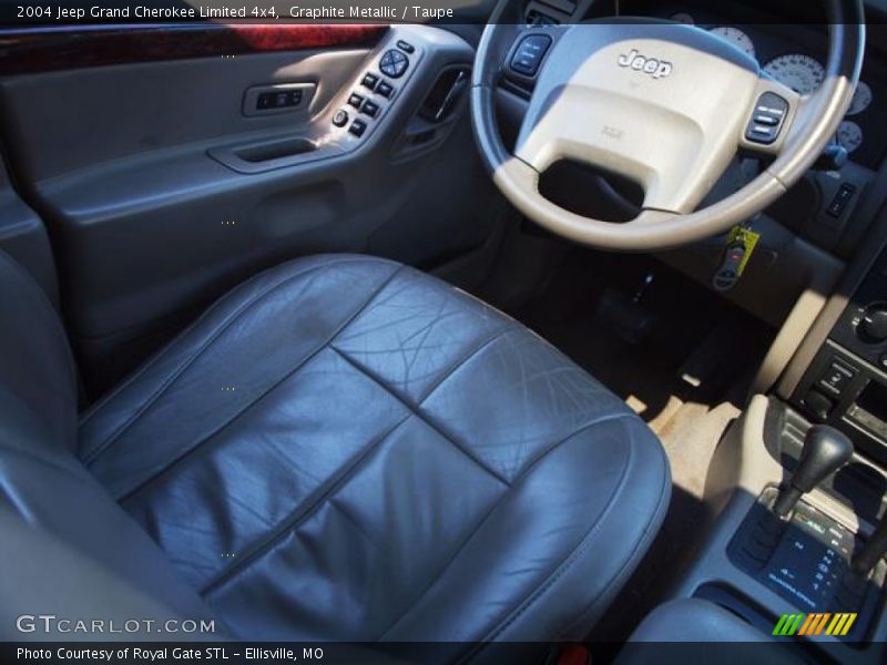 Graphite Metallic / Taupe 2004 Jeep Grand Cherokee Limited 4x4