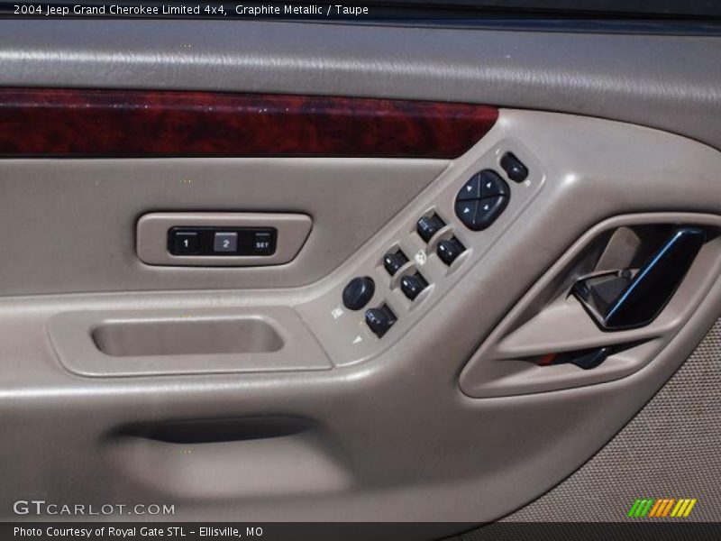 Graphite Metallic / Taupe 2004 Jeep Grand Cherokee Limited 4x4