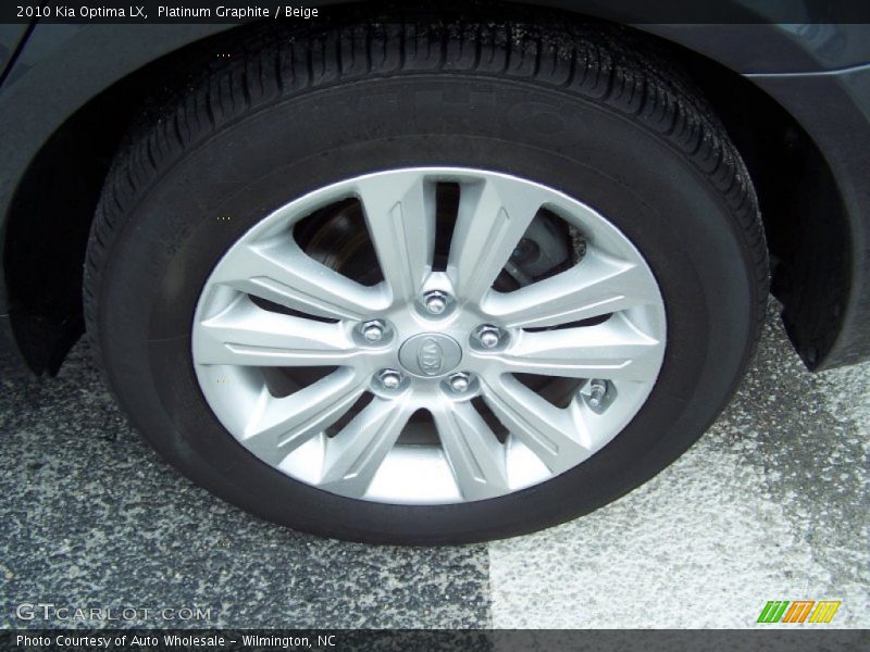 Platinum Graphite / Beige 2010 Kia Optima LX