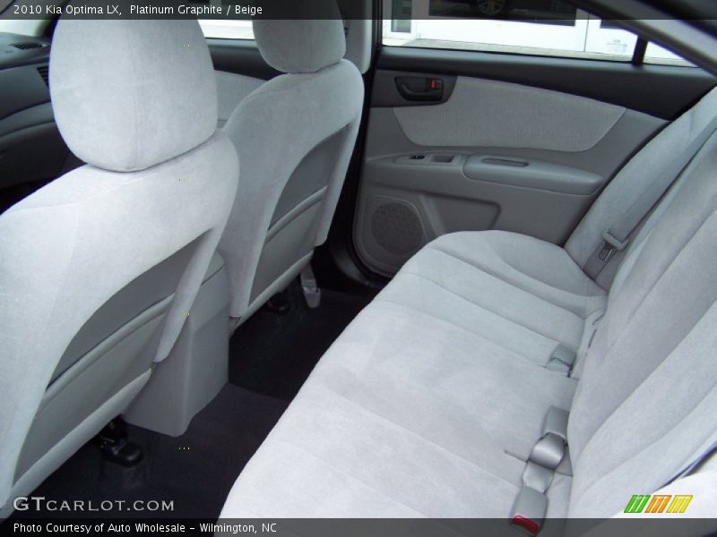 Platinum Graphite / Beige 2010 Kia Optima LX