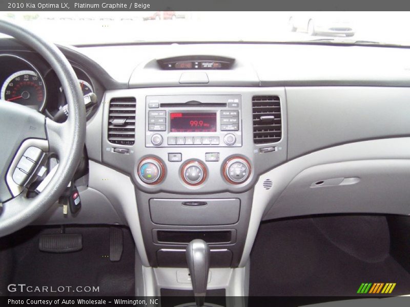 Platinum Graphite / Beige 2010 Kia Optima LX