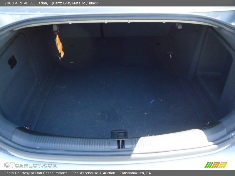 Quartz Grey Metallic / Black 2008 Audi A6 3.2 Sedan