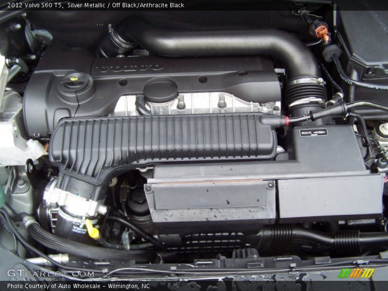 Silver Metallic / Off Black/Anthracite Black 2012 Volvo S60 T5