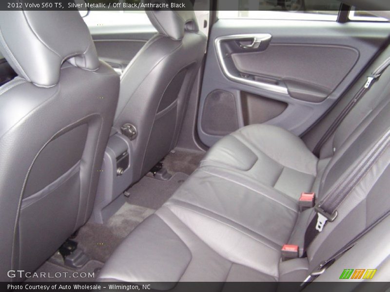Silver Metallic / Off Black/Anthracite Black 2012 Volvo S60 T5